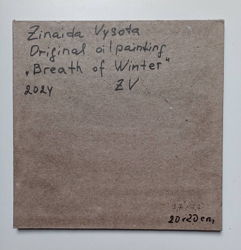 Original Abstract Landscape Painting by Zinaida Vysota Dacenko