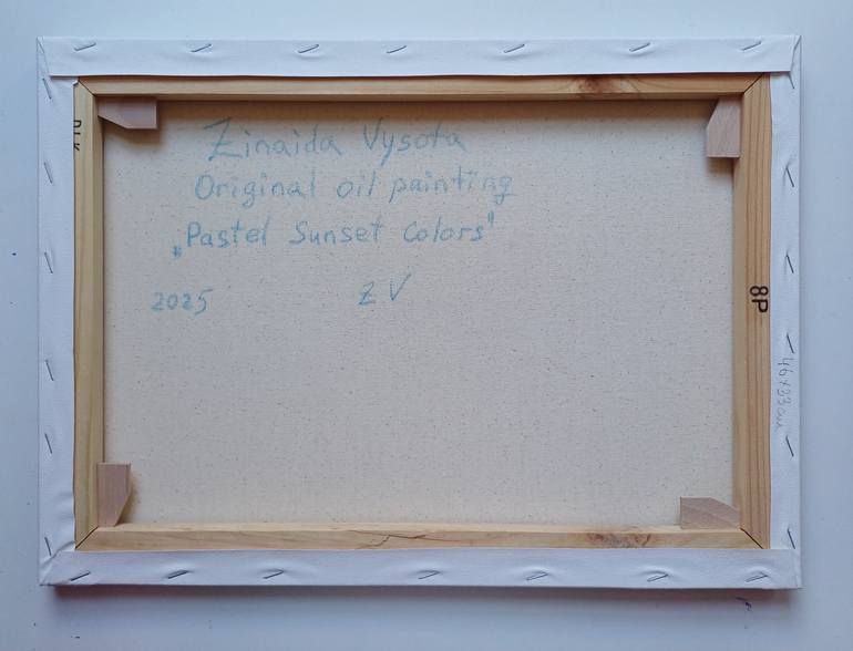 Original Art Deco Boat Painting by Zinaida Vysota Dacenko