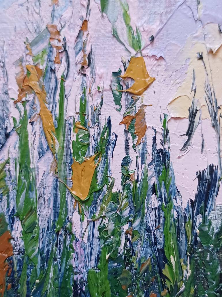 Original Art Deco Boat Painting by Zinaida Vysota Dacenko