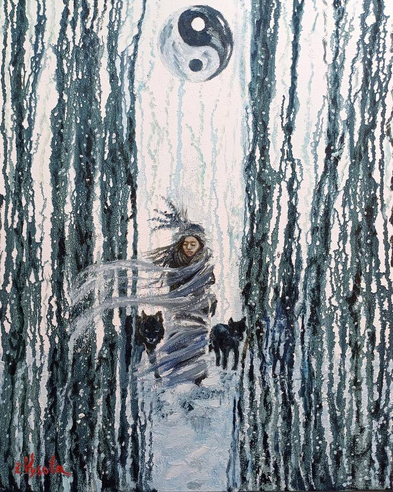 Print of Art Deco Fantasy Paintings by Zinaida Vysota Dacenko