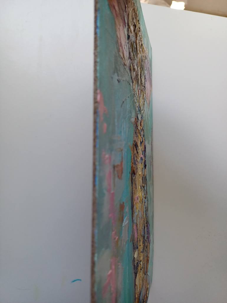 Original Art Deco Cats Painting by Zinaida Vysota Dacenko