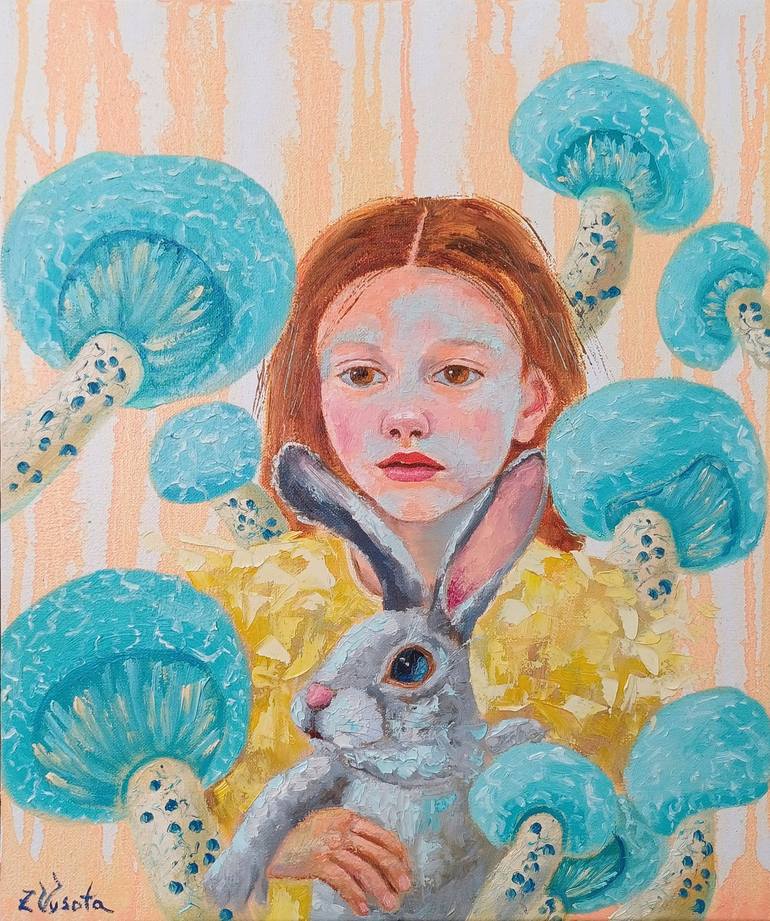 Print of Art Deco Fantasy Paintings by Zinaida Vysota Dacenko