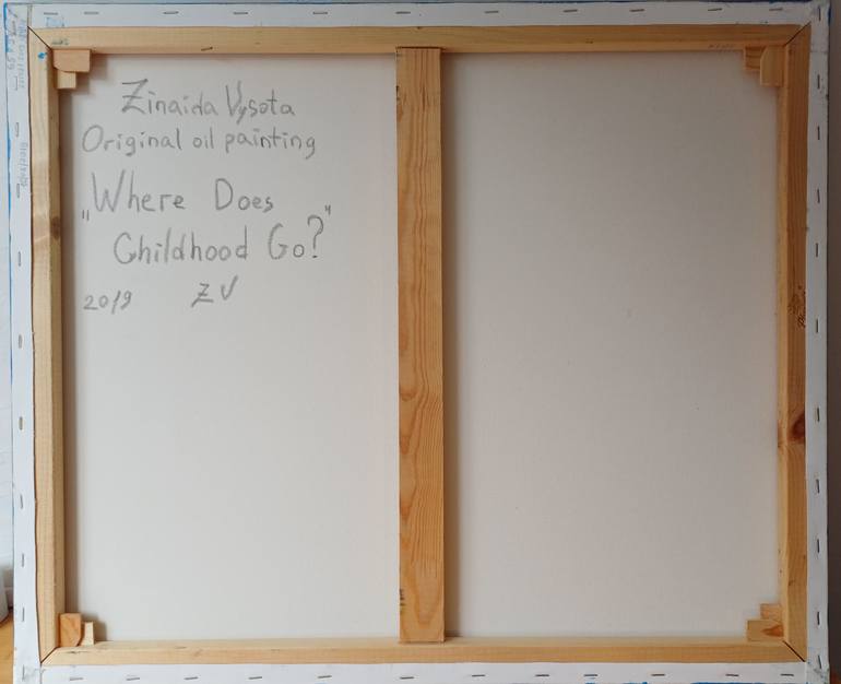 Original Art Deco Women Painting by Zinaida Vysota Dacenko