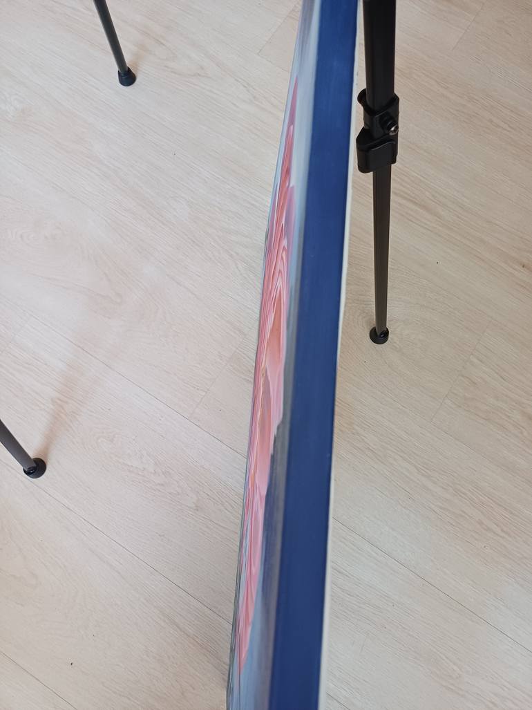 Original Art Deco Fantasy Painting by Zinaida Vysota Dacenko