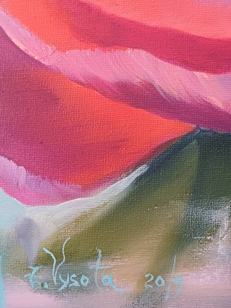 Original Art Deco Fantasy Painting by Zinaida Vysota Dacenko