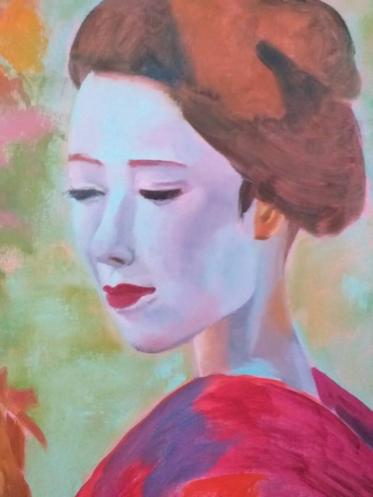 Original Women Painting by Zinaida Vysota Dacenko