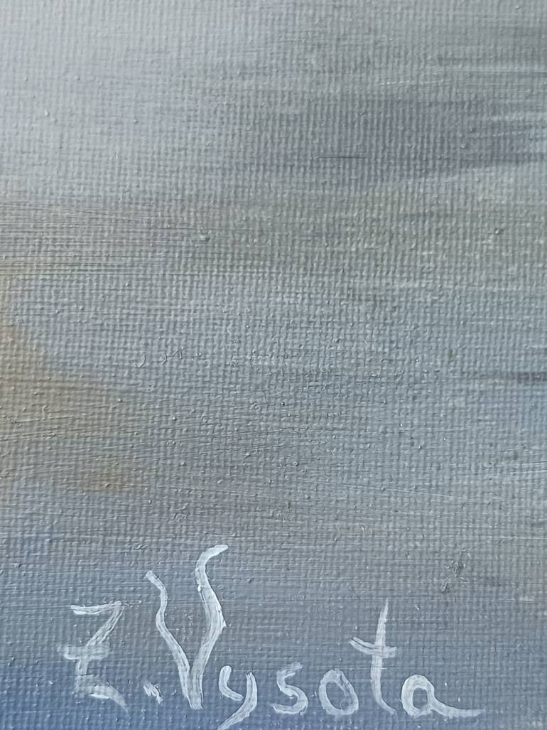 Original Expressionism Love Painting by Zinaida Vysota Dacenko