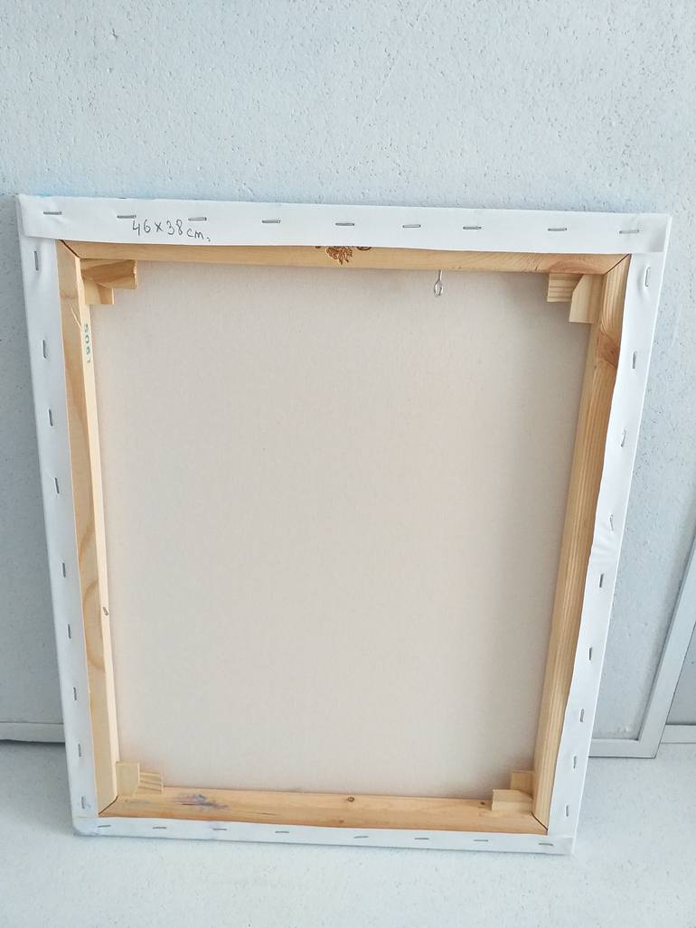 Original Art Deco Nature Painting by Zinaida Vysota Dacenko