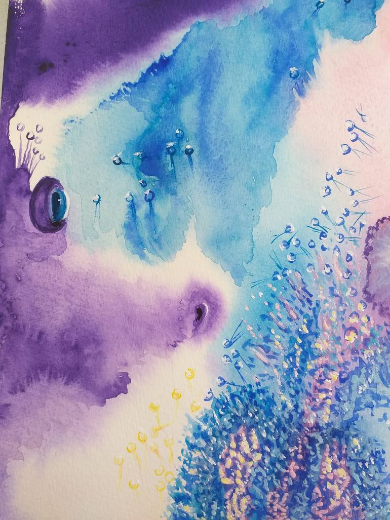 The flower of Life. Painting by Zinaida Vysota Dacenko | Saatchi Art