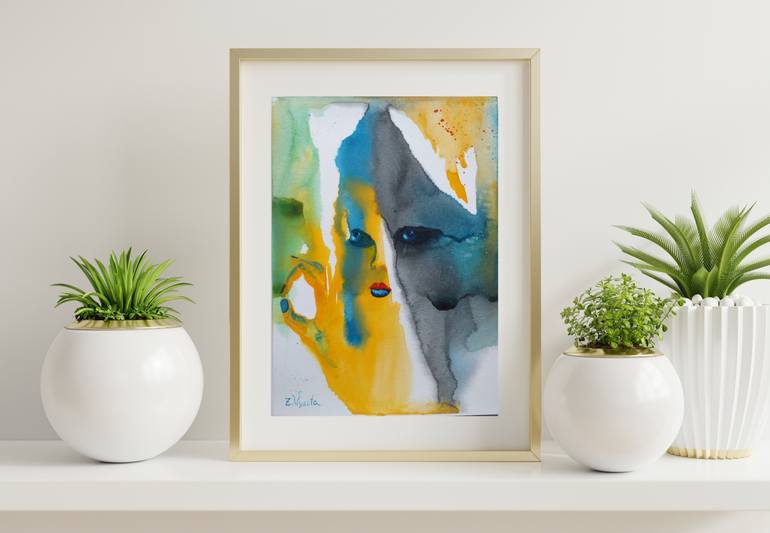 Original Figurative Fantasy Painting by Zinaida Vysota Dacenko