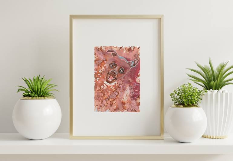 Original Animal Painting by Zinaida Vysota Dacenko