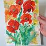 Original watercolor painting.