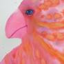 Bird watercolor painting.