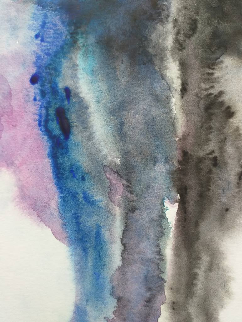 Original Abstract Expressionism Animal Painting by Zinaida Vysota Dacenko