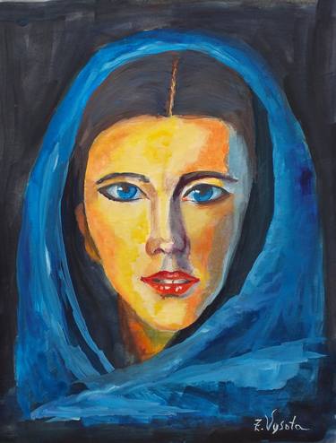 Original Women Paintings by Zinaida Vysota Dacenko