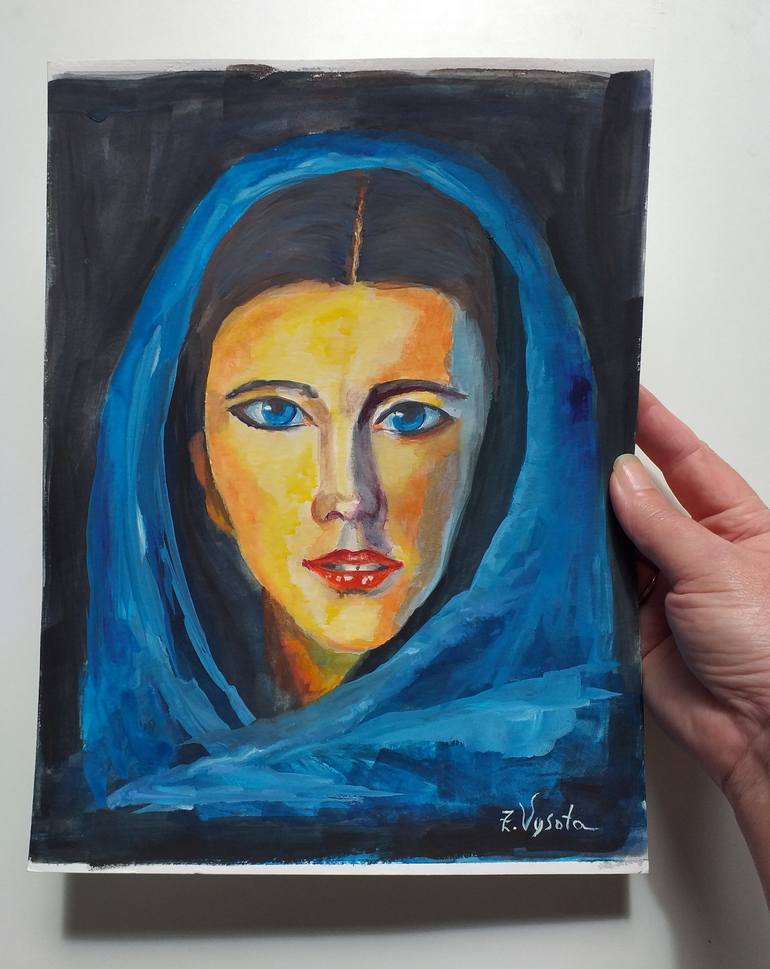Original Women Painting by Zinaida Vysota Dacenko