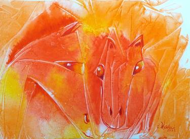 Print of Modern Animal Paintings by Zinaida Vysota Dacenko