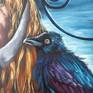 raven painting.