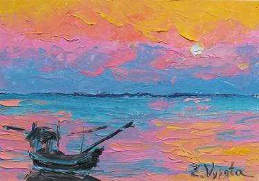 Original Seascape Paintings by Zinaida Vysota Dacenko