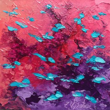 Original Abstract Paintings by Zinaida Vysota Dacenko