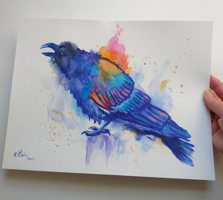 Original Animal Painting by Zinaida Vysota Dacenko