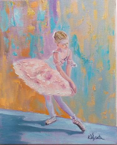 Original Figurative Children Paintings by Zinaida Vysota Dacenko