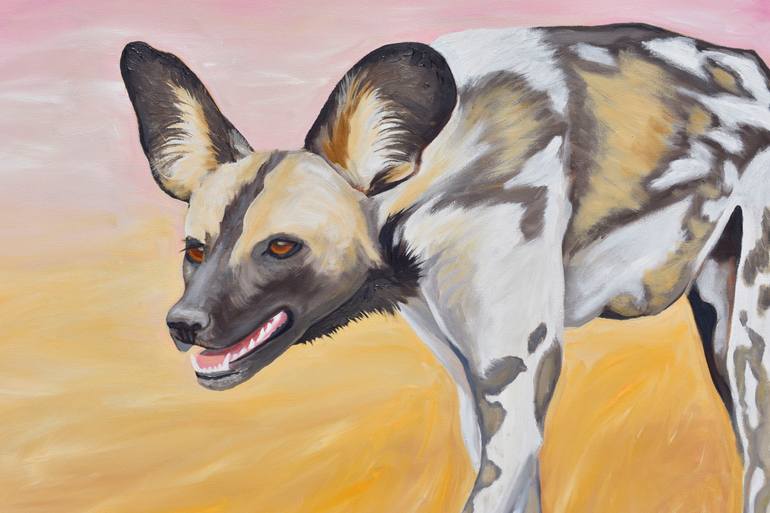 Original Contemporary Animal Painting by Rebecca Pavlik