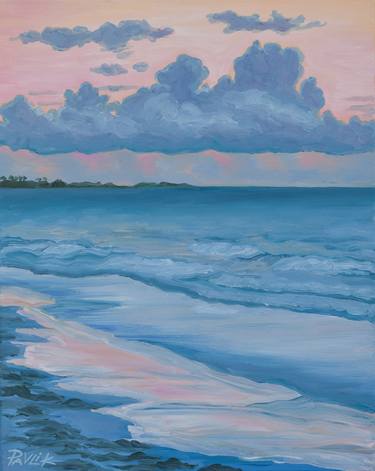 Original Fine Art Beach Paintings by Rebecca Pavlik