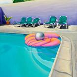 Collection Mid-Century Pop Art Scenes Inspired by David Hockney