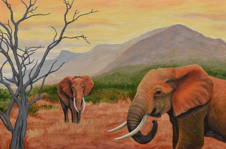 Print of Figurative Animal Paintings by Rebecca Pavlik