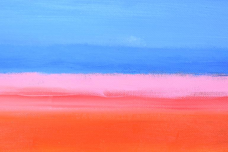 Original Impressionism Beach Painting by Tom Nora