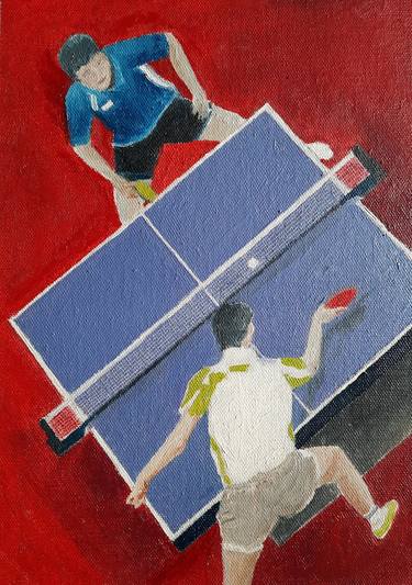 Original Expressionism Sport Paintings by Ketan Shah