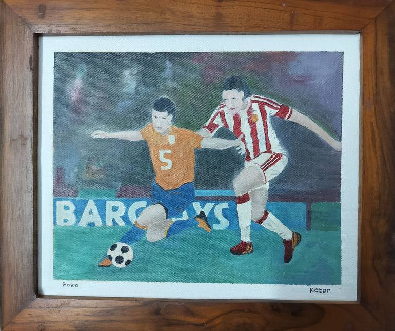 Original Sports Painting by Ketan Shah