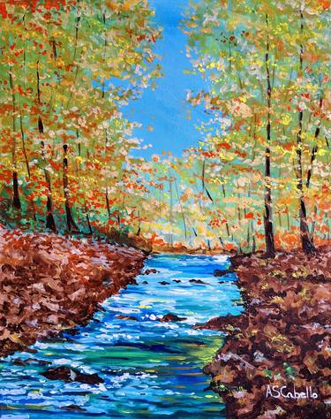 Original Landscape Painting by Antonio Sanchez