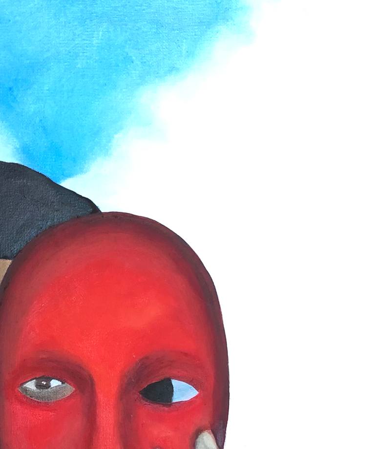 Original Figurative People Painting by Lana Krainova