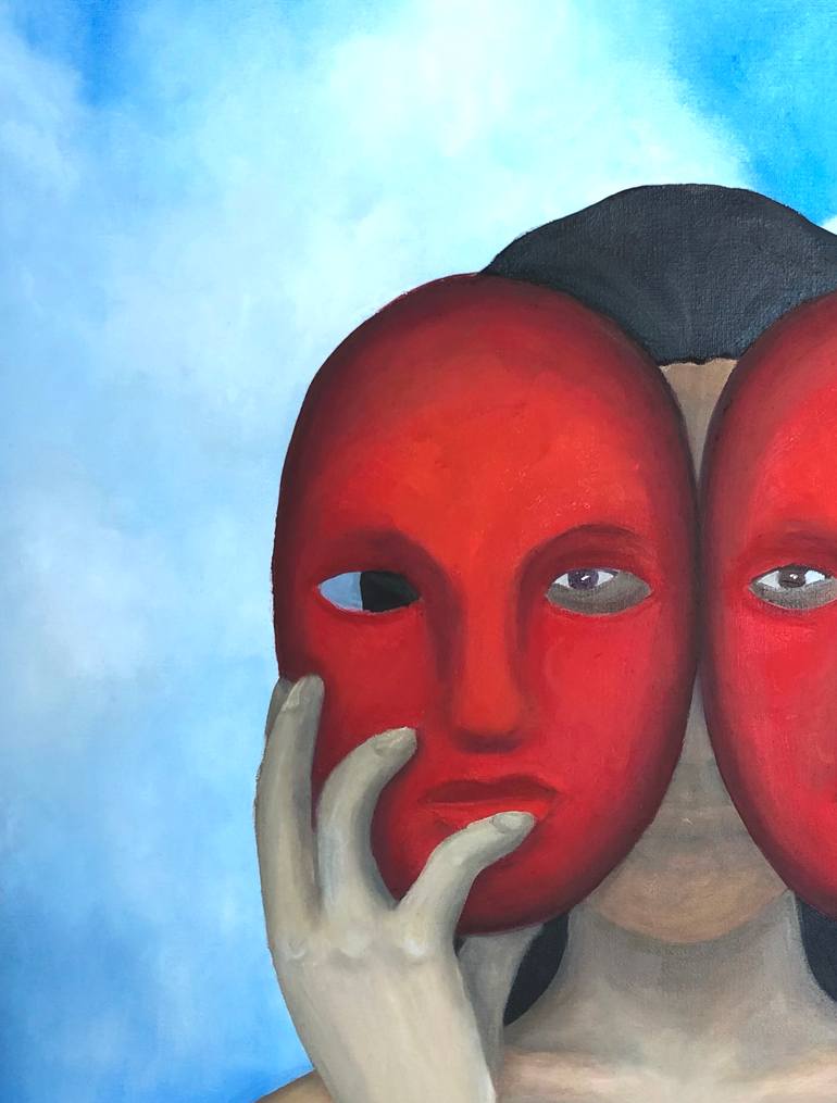 Original Figurative People Painting by Lana Krainova