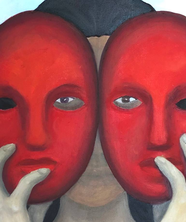 Original Figurative People Painting by Lana Krainova