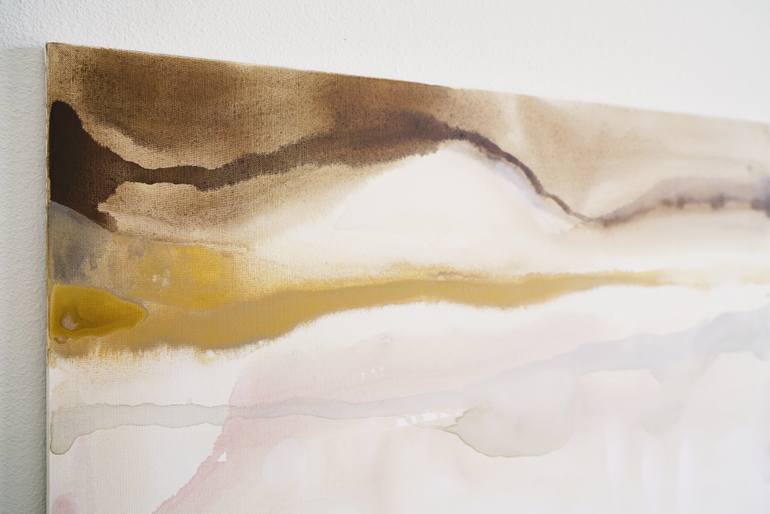 Original Abstract Landscape Painting by Shina Choi
