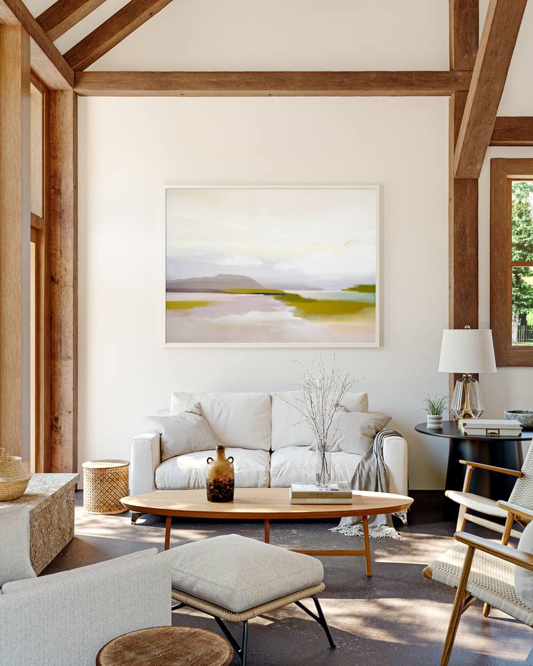 Original Contemporary Seascape Painting by Shina Choi