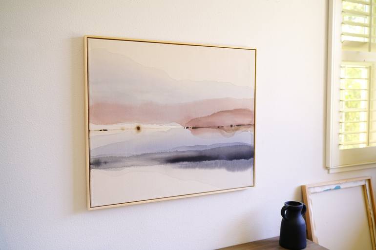 Original Minimalism Landscape Painting by Shina Choi