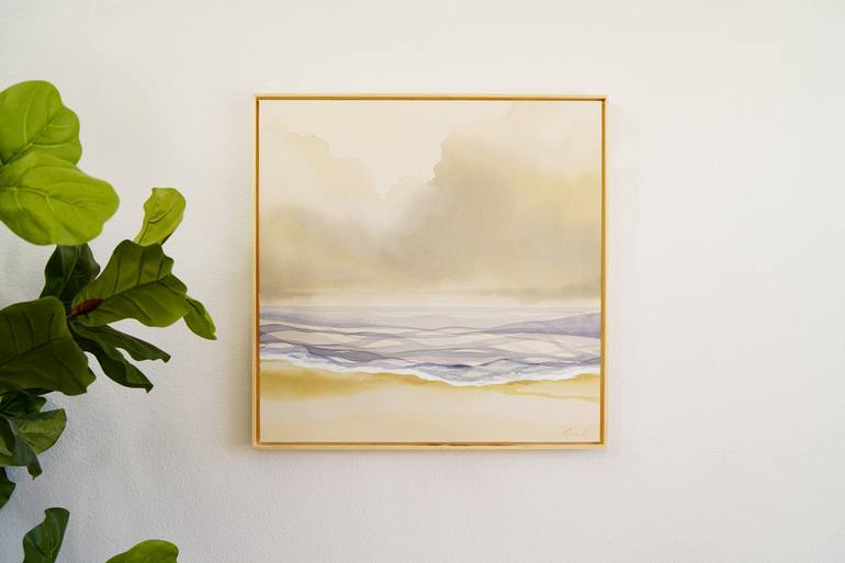 Original Fine Art Seascape Painting by SHINA CHOI