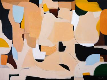 Original Expressionism Abstract Paintings by SHINA CHOI