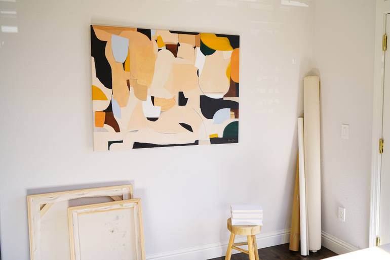 Original Modernism Abstract Painting by Shina Choi