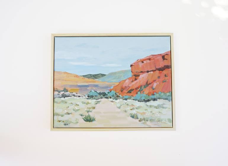 Original Expressionism Landscape Painting by Shina Choi