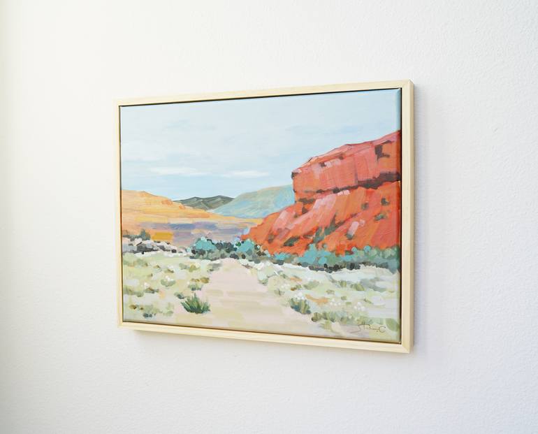 Original Expressionism Landscape Painting by Shina Choi