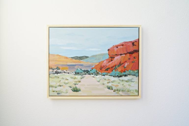 Original Expressionism Landscape Painting by Shina Choi
