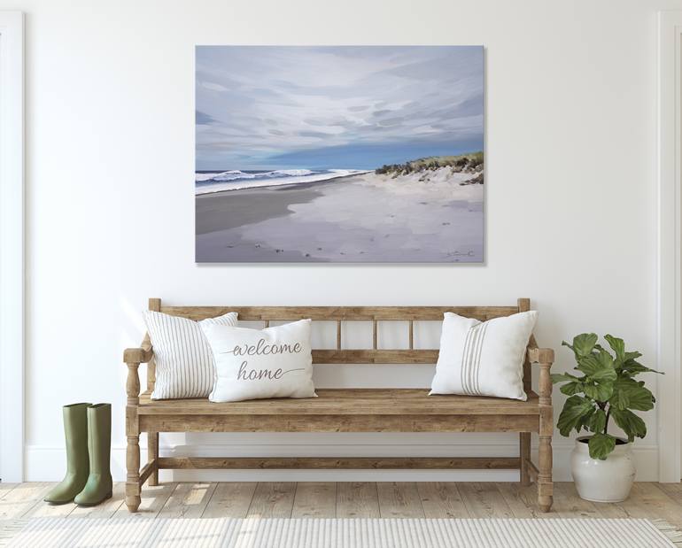 Original Impressionism Seascape Painting by Shina Choi