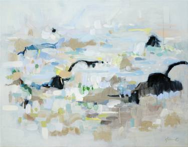 Print of Abstract Beach Paintings by SHINA CHOI