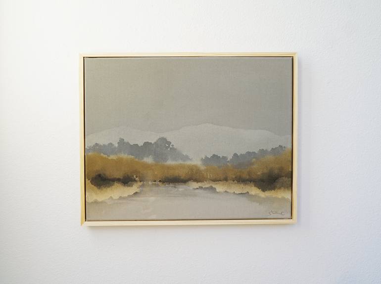 Original Fine Art Landscape Painting by SHINA CHOI