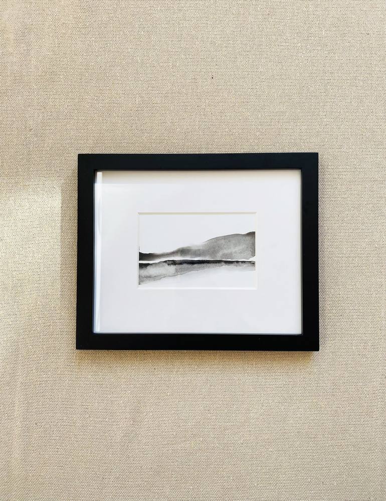Original Abstract Landscape Painting by Shina Choi